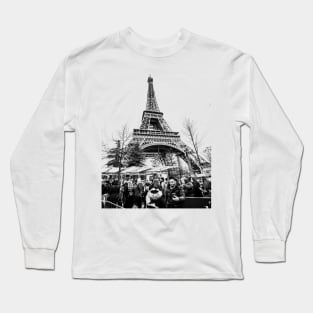 Eiffel Tower Street photography Long Sleeve T-Shirt